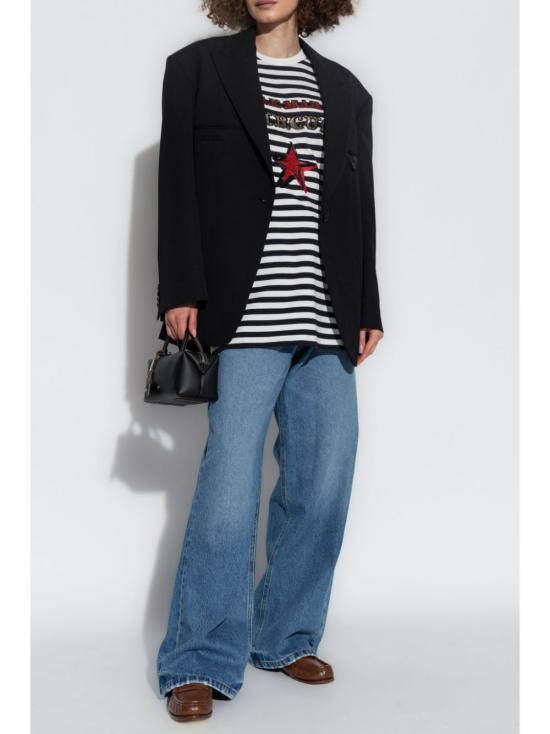  막스마라 반팔 티셔츠 2421946041 white - MAX MARA