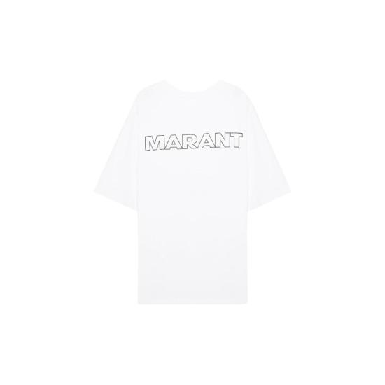  이자벨마랑 반팔 티셔츠 TS0079FAA2N09H20WH WHITE DOM - ISABEL MARANT