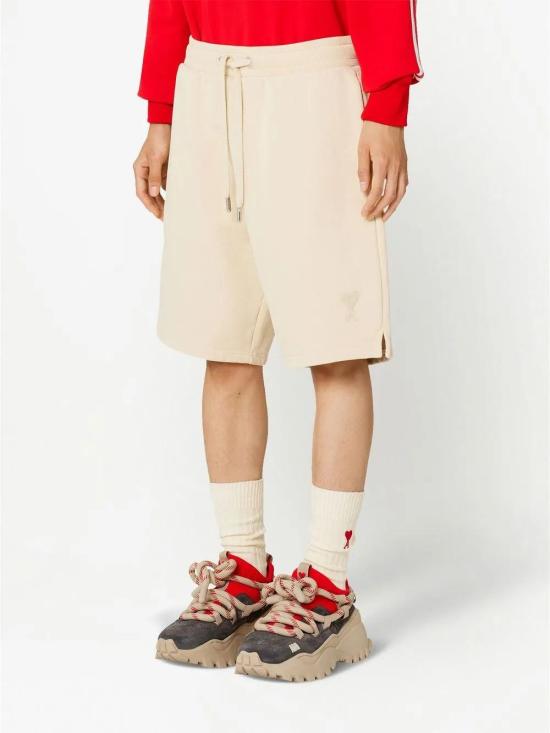  아미 숏팬츠 USO604747 beige - AMI