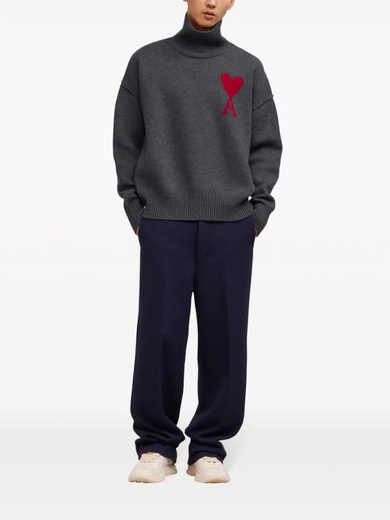  아미 터틀넥 E25BFUKS406018 grey - AMI