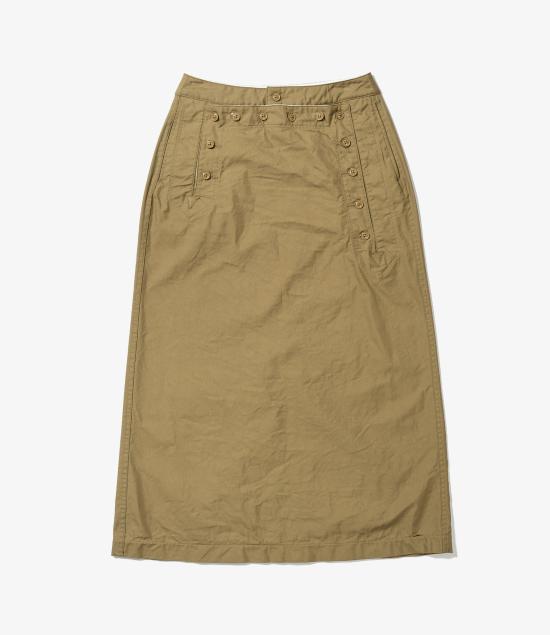  엔지니어드가먼츠 미디 스커트 24F1WG017PS537BS001 KHAKI DOM
