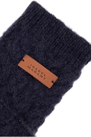  이자벨마랑 장갑 MI009MFAB3L03A30MI BLU DOM - ISABEL MARANT