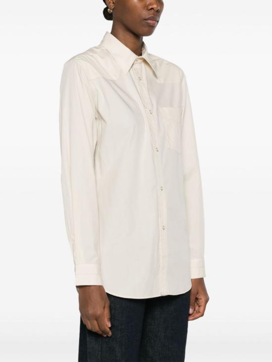  르메르 셔츠 SH1103LF588 cream - LEMAIRE