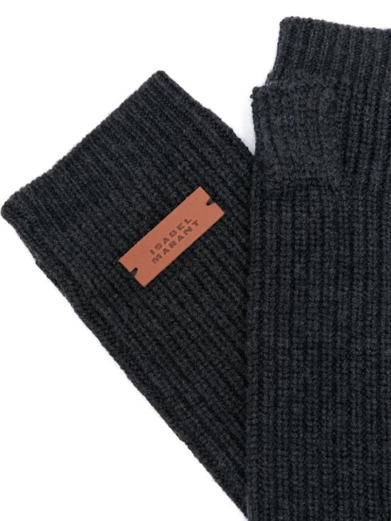  이자벨마랑 장갑 MI010MFAA4L01A02DG DARK GREY DOM - ISABEL MARANT