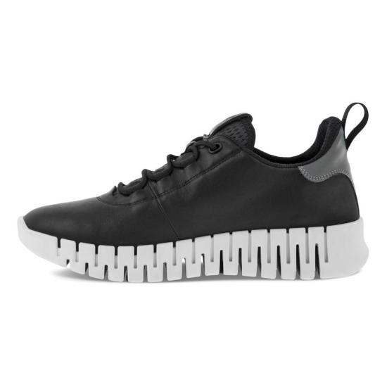  에코 스니커즈 21820360719 BLACK LIGHT GREY DOM - ECCO