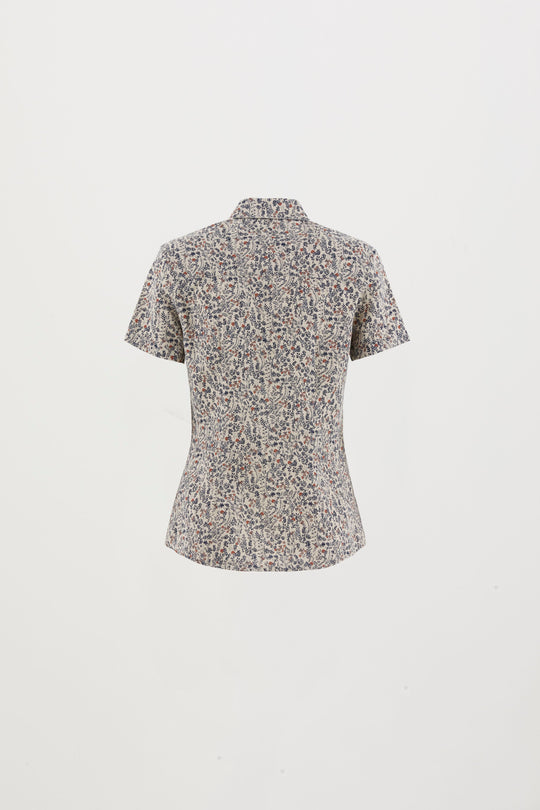  E9 블라우스 FLOWERNAVY DOM - E9