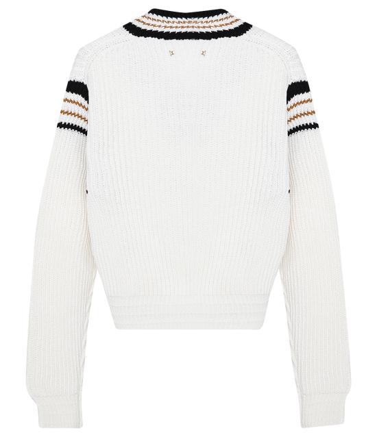  골든구스 스웨터 GWP01342P00098820103 IVORY DOM - GOLDEN GOOSE