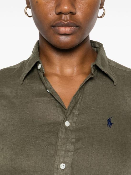  폴로 랄프로렌 셔츠 211970730004 khaki - POLO RALPH LAUREN