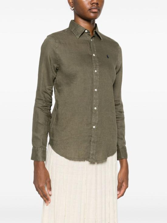  폴로 랄프로렌 셔츠 211970730004 khaki - POLO RALPH LAUREN