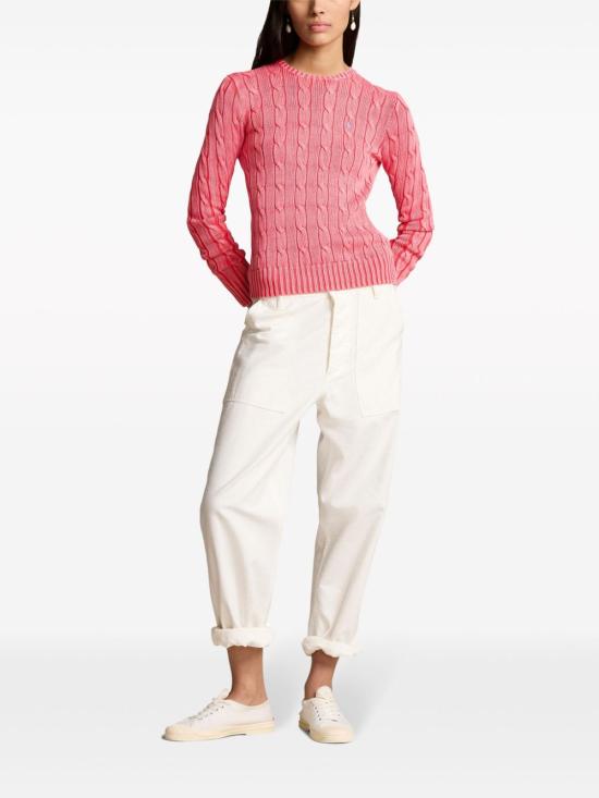  폴로 랄프로렌 스웨터 211935303001 coral - POLO RALPH LAUREN