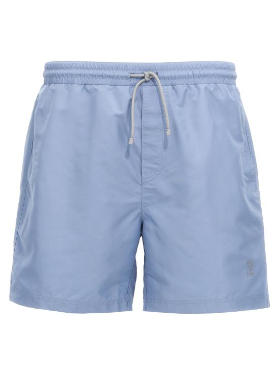 24FW 브루넬로 쿠치넬리 스윔팬츠 MW817043C1401 Light Blue
