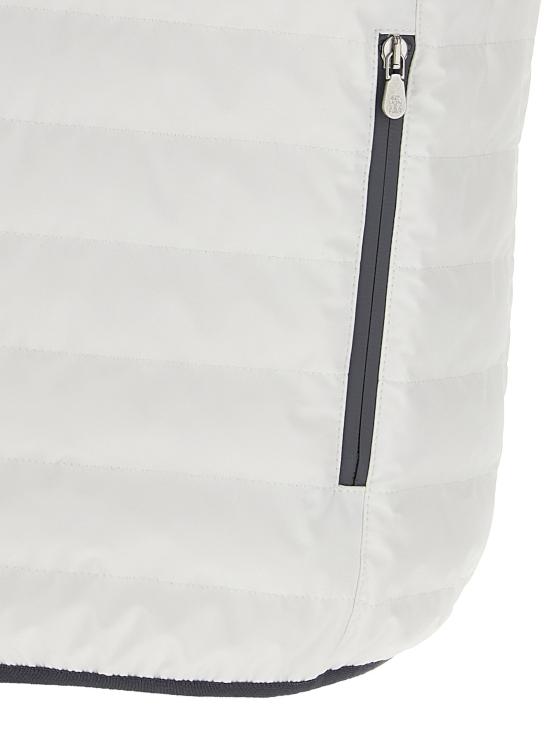 26SS 브루넬로 쿠치넬리 베스트 MM49A7460GC1085 White - BRUNELLO CUCINELLI