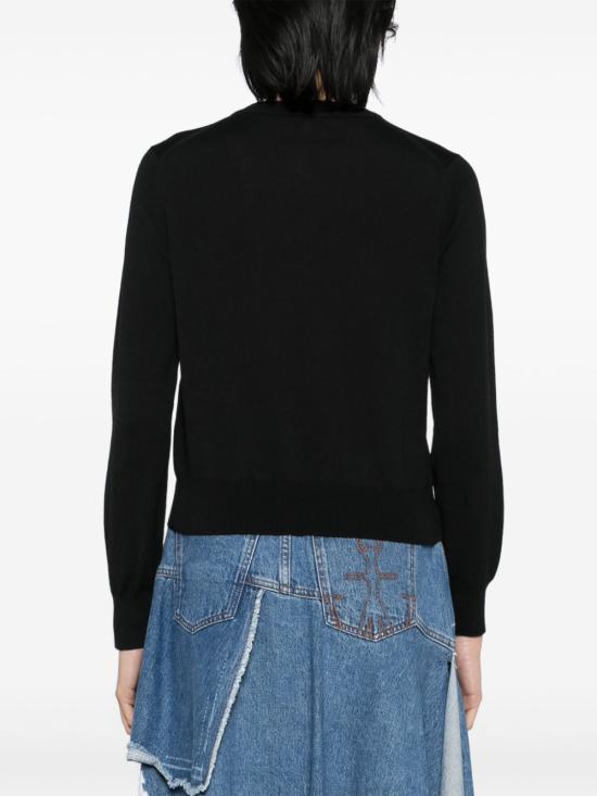  메종키츠네 스웨터 OW051CCKT1036P199 black - MAISON KITSUNE