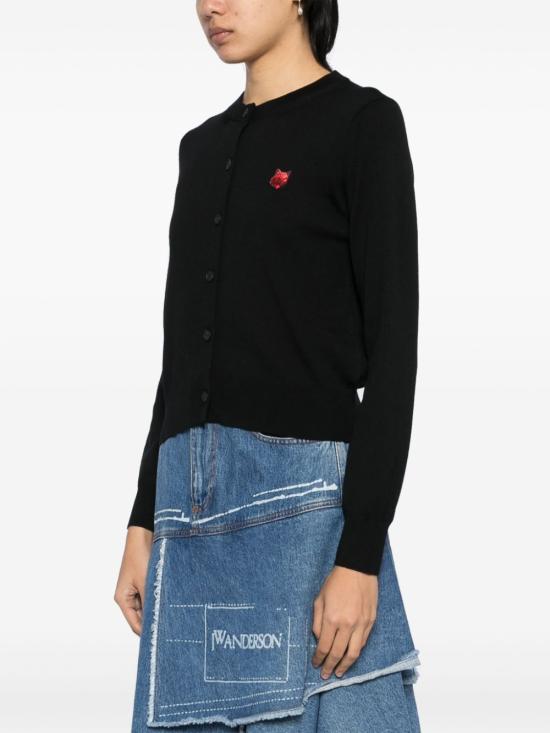  메종키츠네 스웨터 OW051CCKT1036P199 black - MAISON KITSUNE