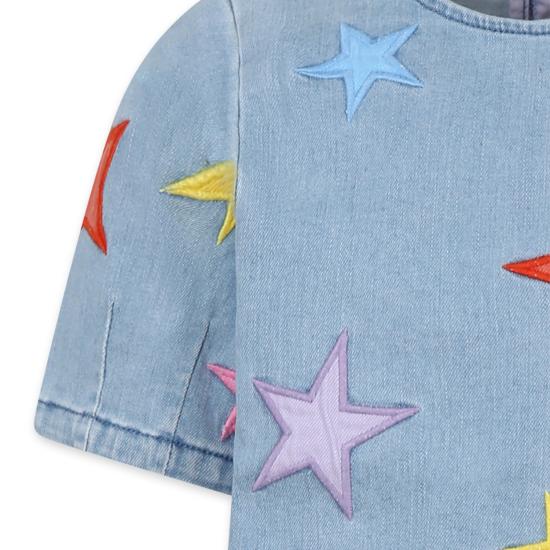 25SS [키즈] 스텔라 맥카트니 원피스 TW1C51 Z0153 615 DENIM - STELLA MCCARTNEY