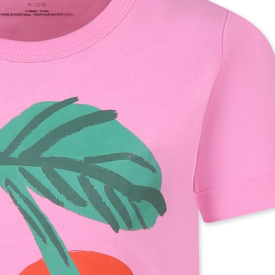 25SS [키즈] 스텔라 맥카트니 티셔츠 TW8A81 Z0434 552 PINK - STELLA MCCARTNEY