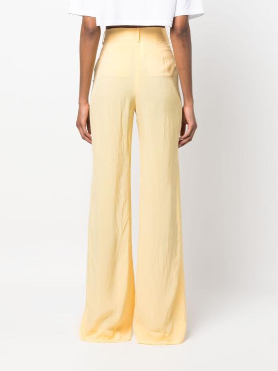  스포트막스 플레어 팬츠 2321310531600 yellow - SPORTMAX