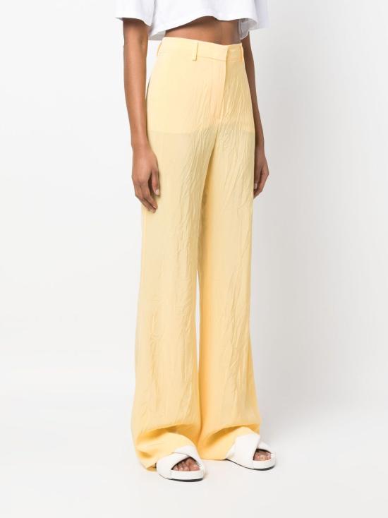  스포트막스 플레어 팬츠 2321310531600 yellow - SPORTMAX