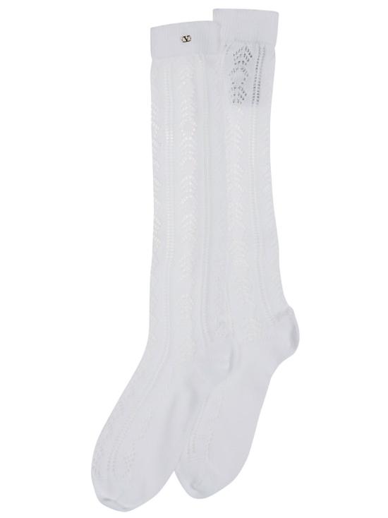 25SS 발렌티노 가라바니 양말 BKI02J 959 0BO BIANCO