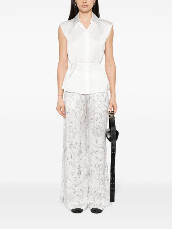  파비아나 필리피 블라우스 CAD274F621D6230000 white - FABIANA FILIPPI