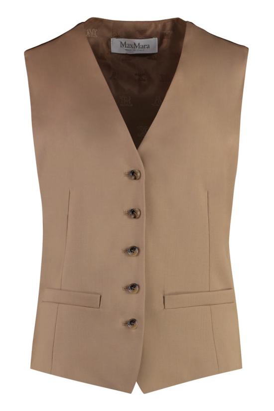 24FW 막스마라 베스트 ZUAI2421156011600 002 Brown