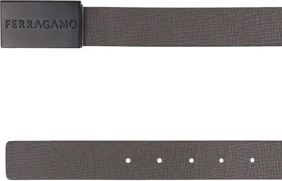  살바토레 페라가모 가죽 벨트 670260 764838 Black - SALVATORE FERRAGAMO