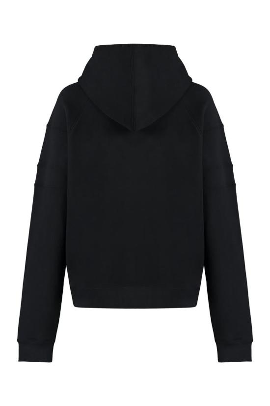  생로랑 후드 티셔츠 728319Y37CG 1000 Black - SAINT LAURENT