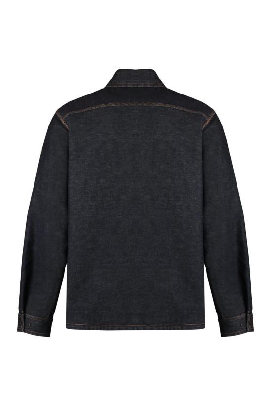 24FW 몽클레어 데님 셔츠 J20912F00016596IF 77A Navy - MONCLER