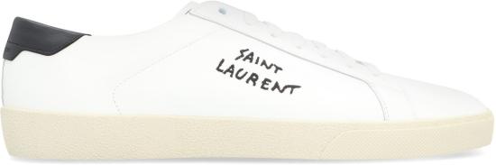  생로랑 스니커즈 610685AABEE 9061 WHITE - SAINT LAURENT