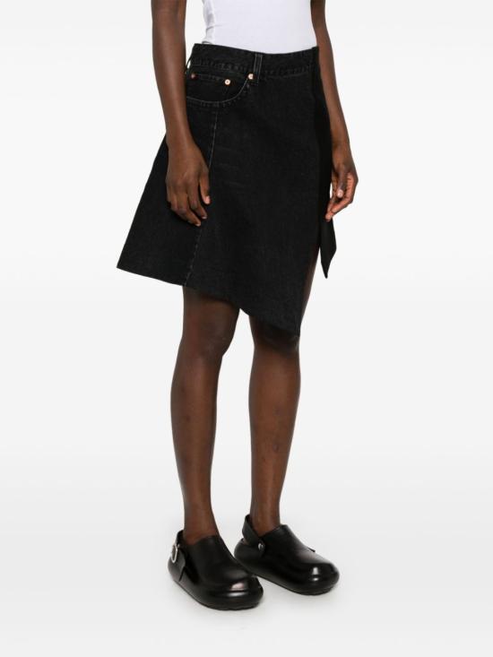  사카이 미디 스커트 2407352 black - SACAI