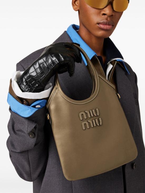  미우미우 숄더백 5BA281VOLN2CRW green - MIU MIU