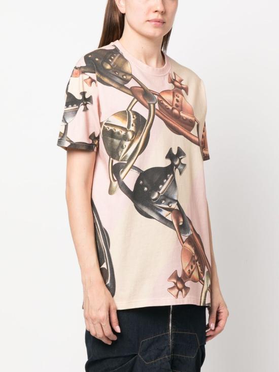  비비안웨스트우드 반팔 티셔츠 3G01000GJ004MGO - VIVIENNE WESTWOOD