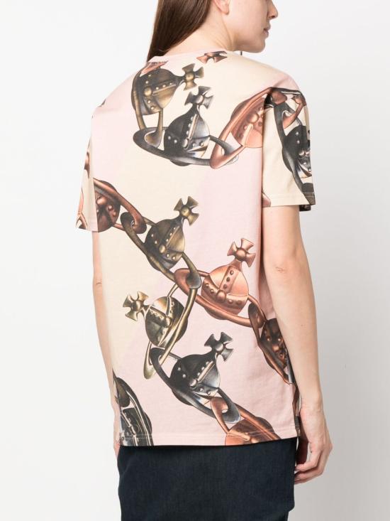  비비안웨스트우드 반팔 티셔츠 3G01000GJ004MGO - VIVIENNE WESTWOOD