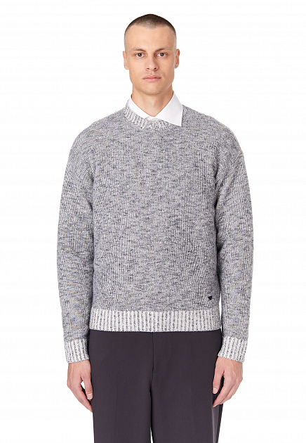  엠포리오 아르마니 스웨터 6D1MXB 1MJIZ F915 Blue - EMPORIO ARMANI