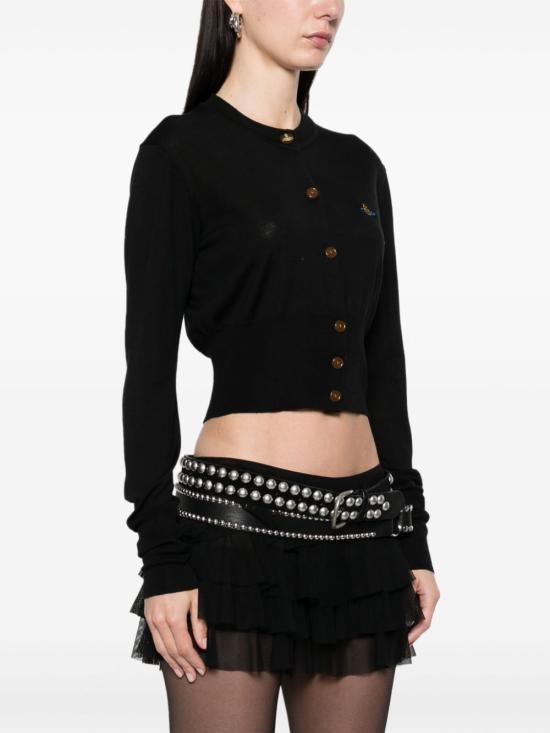  비비안웨스트우드 가디건 1803002UY001A black - VIVIENNE WESTWOOD