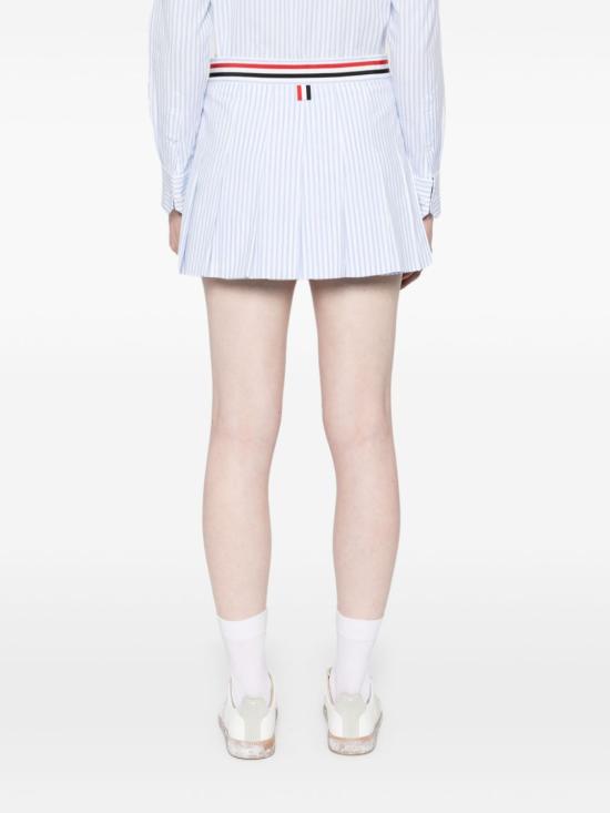  톰브라운 숏 스커트 FGCA27UF0810 blue - THOM BROWNE