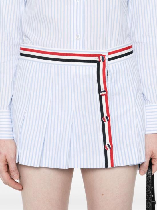  톰브라운 숏 스커트 FGCA27UF0810 blue - THOM BROWNE