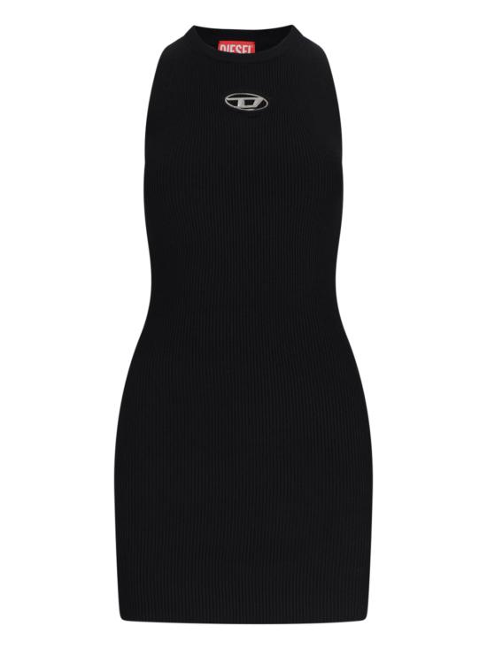 25SS 디젤 미디 원피스 A17449 0DLAX 9XX Black