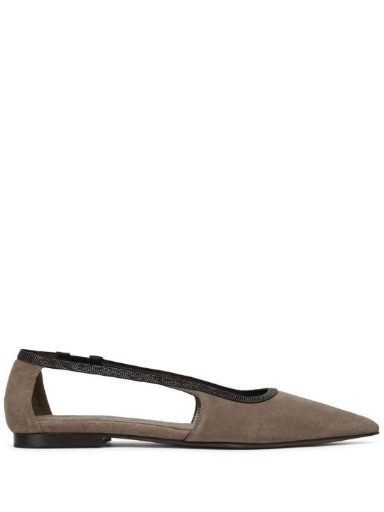  브루넬로 쿠치넬리 플랫 슈즈 MZSFC2762C8212