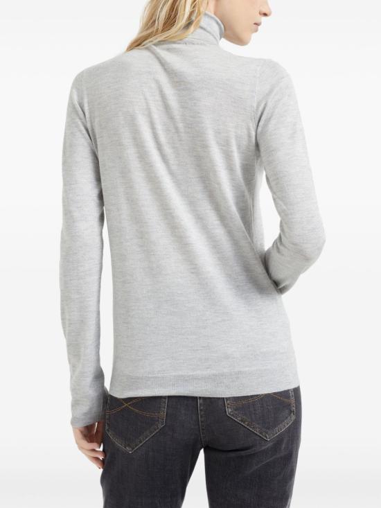  브루넬로 쿠치넬리 터틀넥 M41800063C072 grey - BRUNELLO CUCINELLI