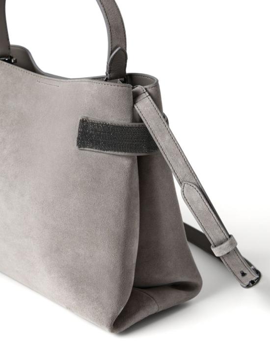  브루넬로 쿠치넬리 토트백 MBDLD2503C8195 grey - BRUNELLO CUCINELLI