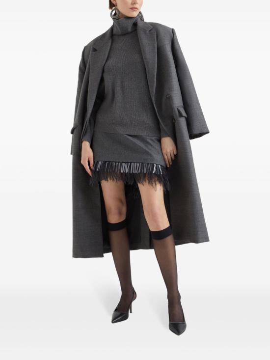  브루넬로 쿠치넬리 터틀넥 M12175403C079 grey - BRUNELLO CUCINELLI