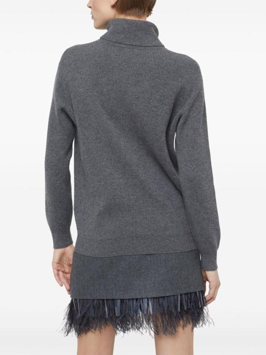  브루넬로 쿠치넬리 터틀넥 M12175403C079 grey - BRUNELLO CUCINELLI