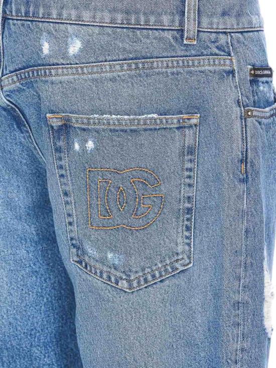  돌체앤가바나 데님 팬츠 GP02XZG8MX2S9001 Blue - DOLCE & GABBANA