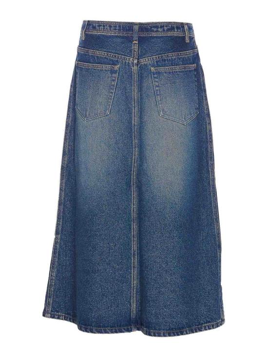  아페쎄 미디 스커트 COHFCF06423IAL Blue - A.P.C.