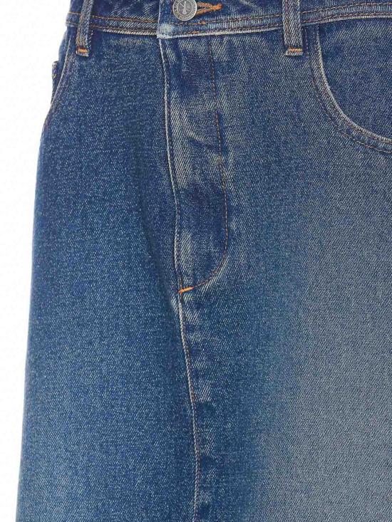  아페쎄 미디 스커트 COHFCF06423IAL Blue - A.P.C.