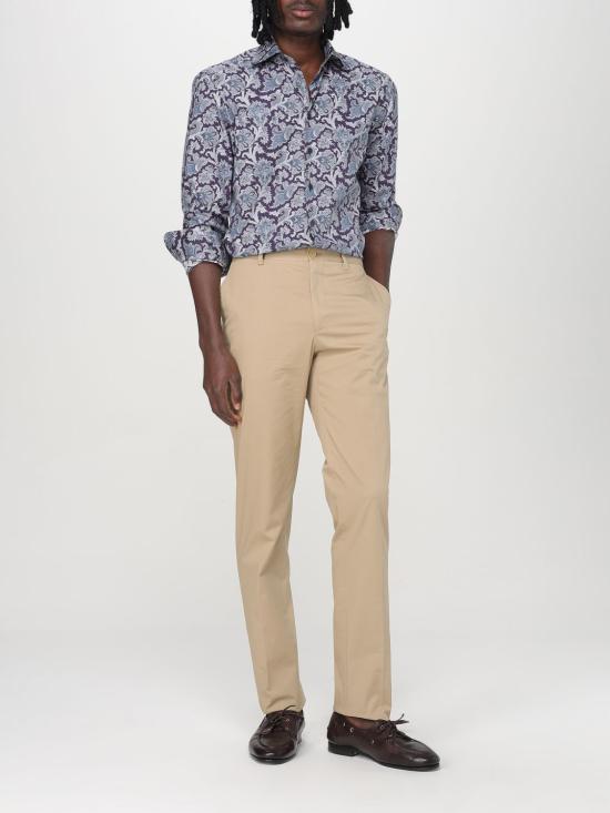 25FW 에트로 긴팔 셔츠 MRIB002599SA5G7 X0883 Blue - ETRO