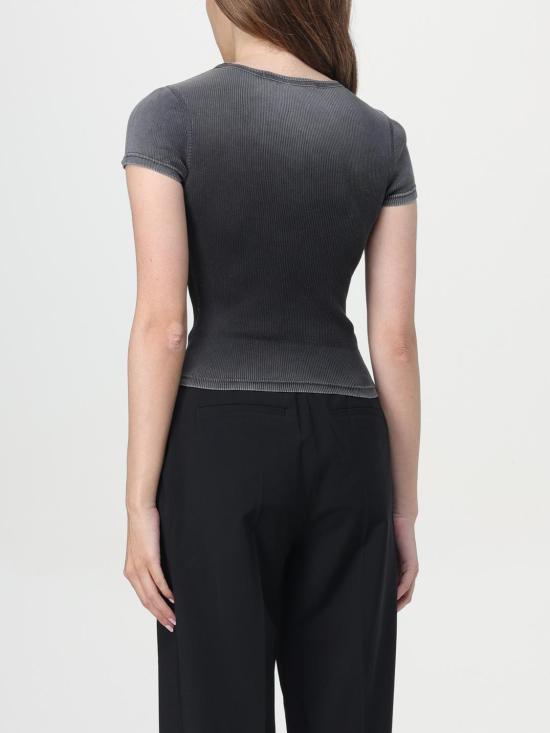 24FW 알렉산더 왕 반팔 티셔츠 1CC32419200 22A Grey - ALEXANDER WANG