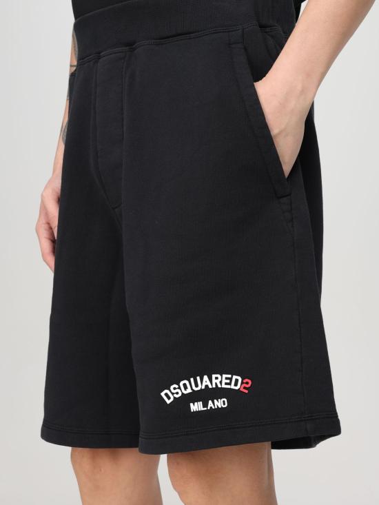 25SS 디스퀘어드2 데님 숏팬츠 S74MU0894S25539 900 Black - DSQUARED2