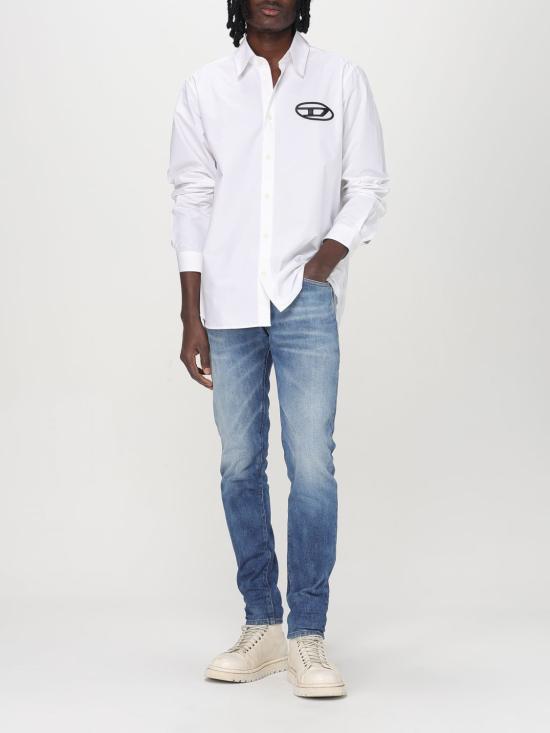 25FW 디젤 긴팔 셔츠 A146340PCAL 100 White - DIESEL